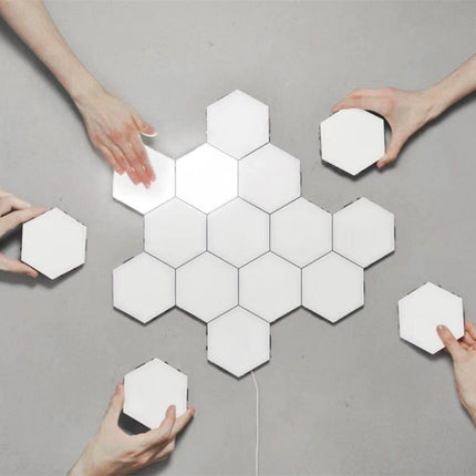 Quantum Touch Honeycomb Lamp Tik Tok With Creative Background Wall Decoration — view 3