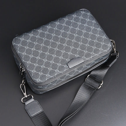Street-style Small Crossbody Bag — New Plaid