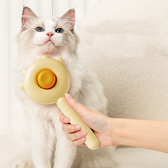 Cat Comb Massage Pet Magic Combs Hair Removal Cat And Dog Brush Pets Grooming Cleaning Supplies Scratcher — view 2