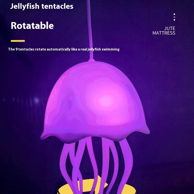 Jellyfish Lamp USB Colorful Voice Control Swimming Ambience Light — view 2