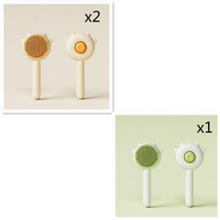 Cat Comb Massage Pet Magic Combs Hair Removal Cat And Dog Brush Pets Grooming Cleaning Supplies Scratcher — Set4
