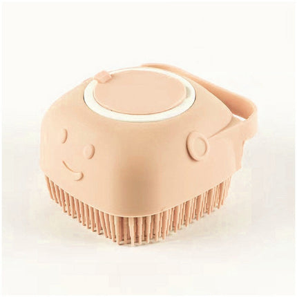 Silicone Dog Bath Massage Gloves Brush Pet Cat Bathroom Cleaning Tool Comb Brush For Dog Can Pour Shampoo Dog Grooming Supplies — view 11
