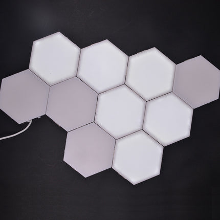 Quantum Touch Honeycomb Lamp Tik Tok With Creative Background Wall Decoration — view 8