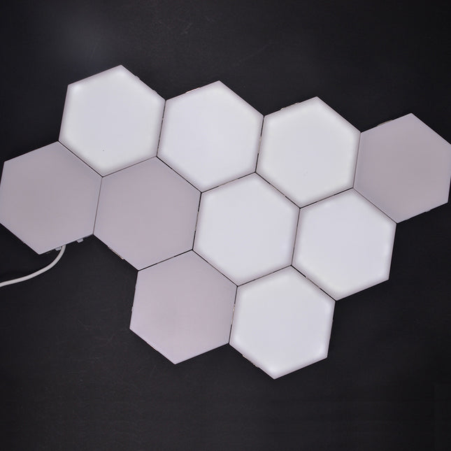 Quantum Touch Honeycomb Lamp Tik Tok With Creative Background Wall Decoration — view 8