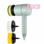 Green 2pcs / With 3brush heads1200mAh