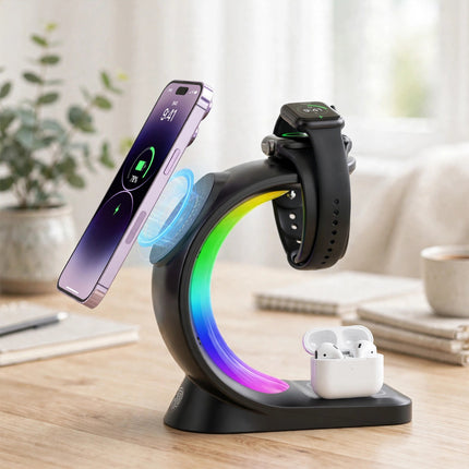 4-in-1 Wireless Charging Station — view 3