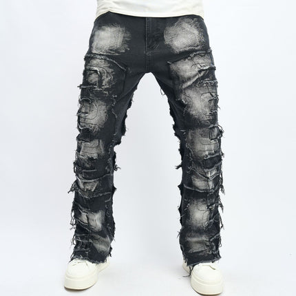 Men's New Fashionable Slim-Fit Swing Pants Trousers Men's Hip-Hop High Street Men's Jeans — view 5