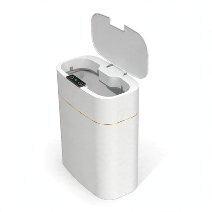 White Gold Smart Trash Can