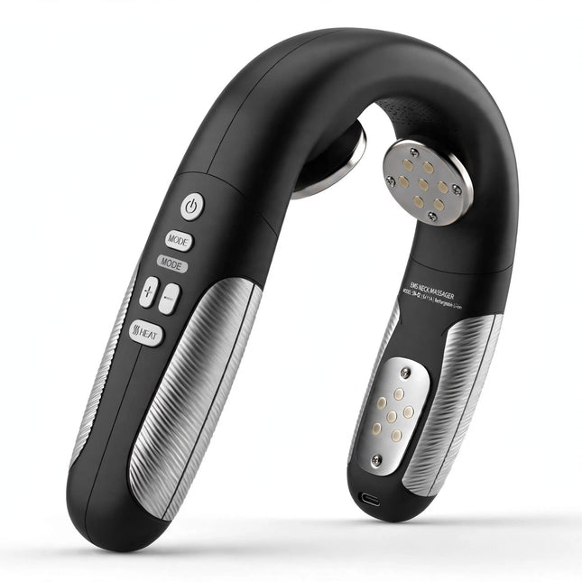 EMS Neck Massager - blacksilver