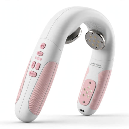 EMS Neck Massager - whitepink
