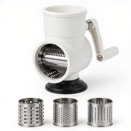 Rotary Vegetable Slicer - White
