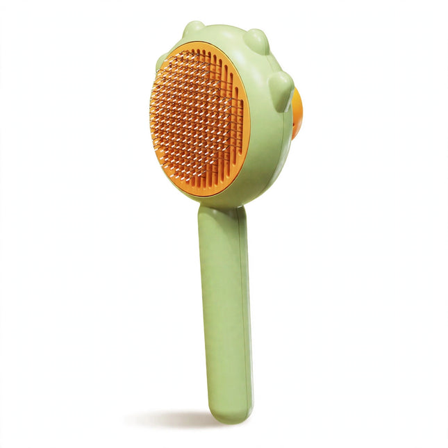 Cat Comb Brush - green