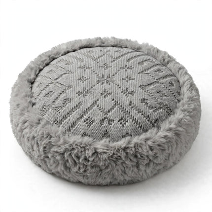 Plush Cushion - Grey
