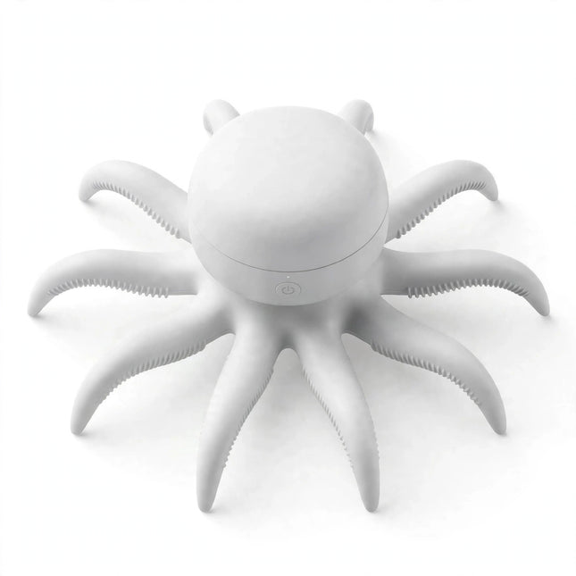 White octopus head massager - variant photo