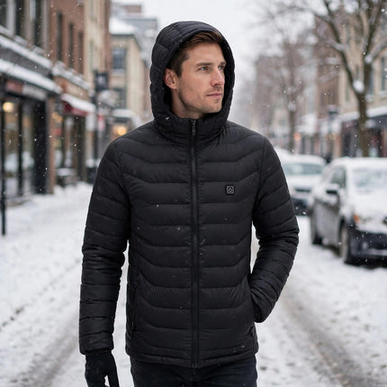 Men's Heated Puffer Jacket — view 3