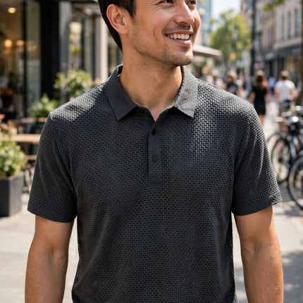 Men's Mesh Polo Shirt — view 3