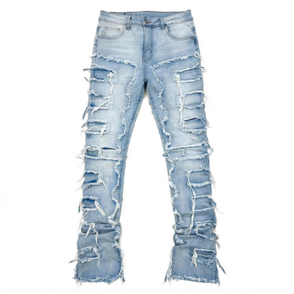 Men's Ripped Stacked Jeans — view 2
