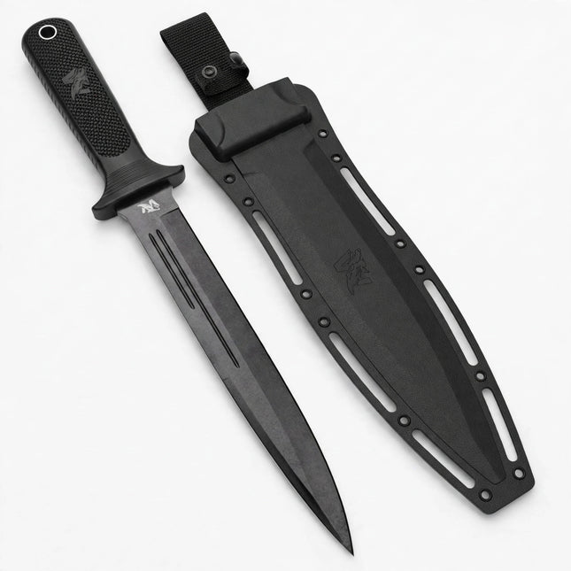 Large Hunting Knife - White Background