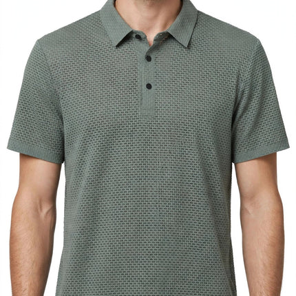 Men's Mesh Polo Shirt — view 8