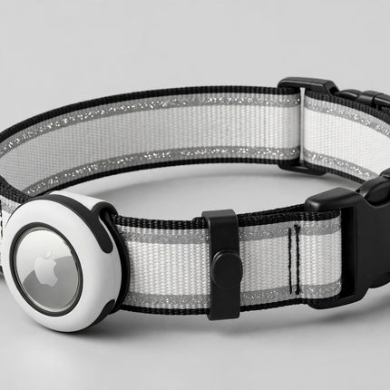 Pet Collar with AirTag Holder — view 2