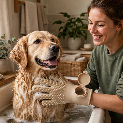 Pet Bath Massage Glove — view 3