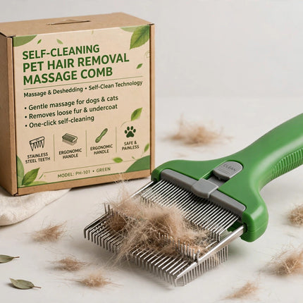 Self-Cleaning Pet Comb — view 5