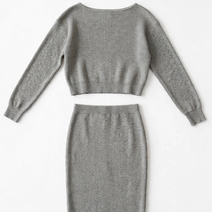 Striped 2-Piece Knit Set — view 2