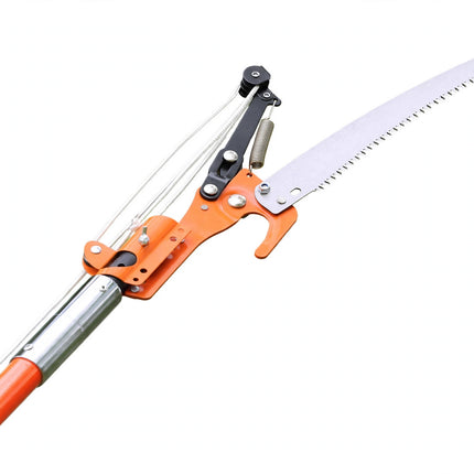 Manual Pole Saw, Sharp Steel Blade And Scissors