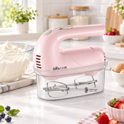 Pink Bear mixer with box