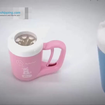Dog Paw Cleaning Mug