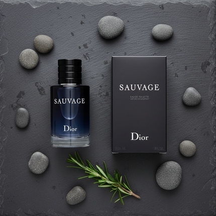 Sauvage Slate Flat Lay